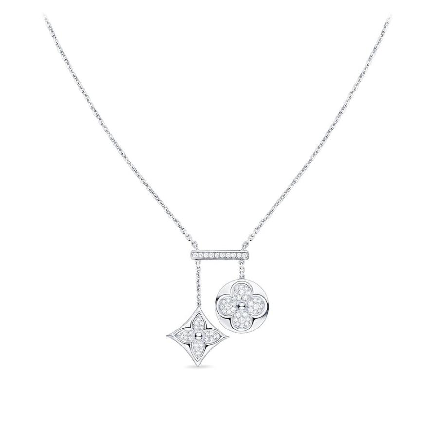 ルイヴィトン Louis Vuitton ネックレス 18k ホワイトゴールド ダイヤモンド モノグラム フラワー Qlouisvuittonq ブランドショップrarelist 通販 Yahoo ショッピング