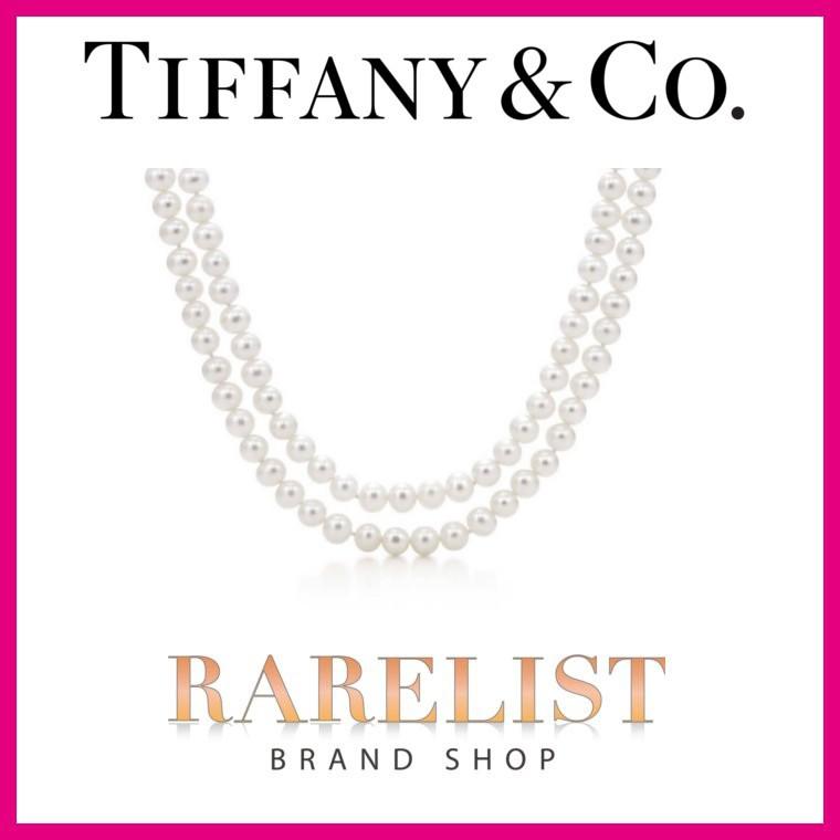 ティファニー Tiffany & Co. ネックレス ロング パールネックレス アクセサリー シルバー パール 7?8mm