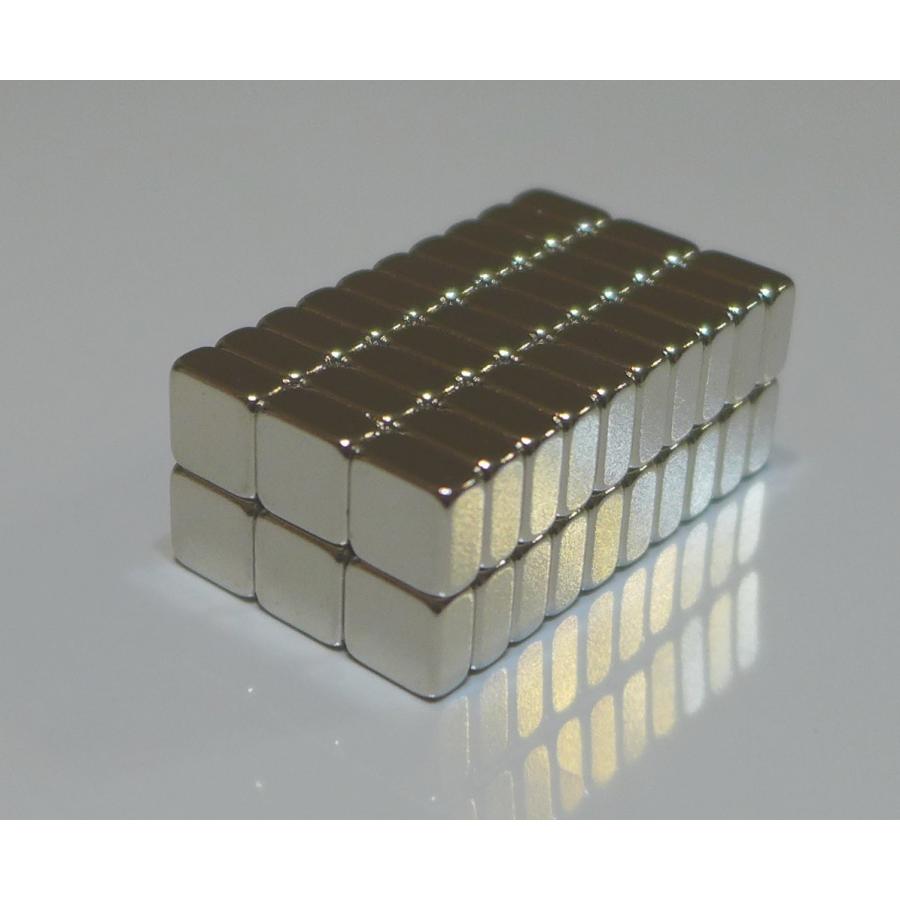 期間限定の激安セールネオジム磁石6.4mm×6.4mm×1.6mm(N35) ６０個セット