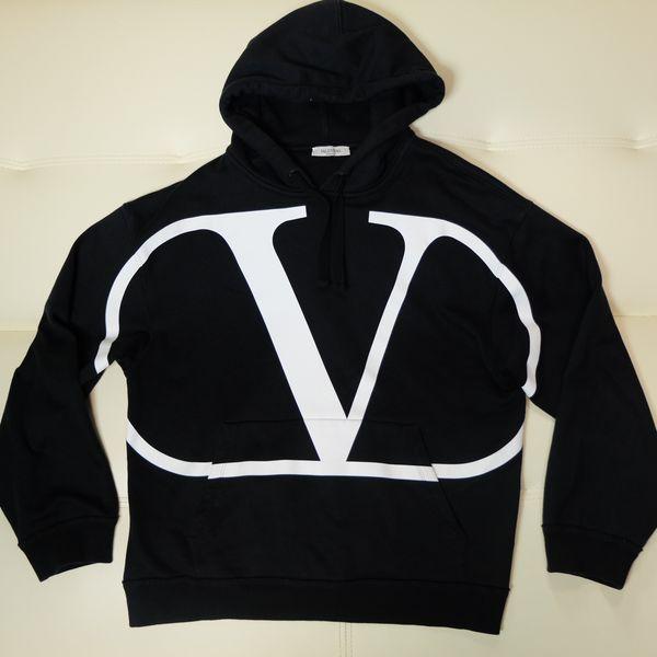 VALENTINO ヴァレンティノ ビッグロゴ パーカー M Vロゴ シグネチャー 
