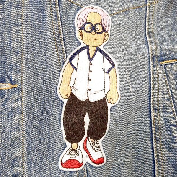 ONE PIECE×EXIEEE ワッペンオーバーデニムジャケット M 加工 麦わら  