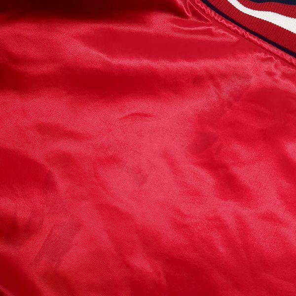 シカゴ　ブルズ　スターター　スカジャン　90s USA製　NBA ユニセックス STARTER USA製 シカゴブルズ スターター スタジャン L ナイロン