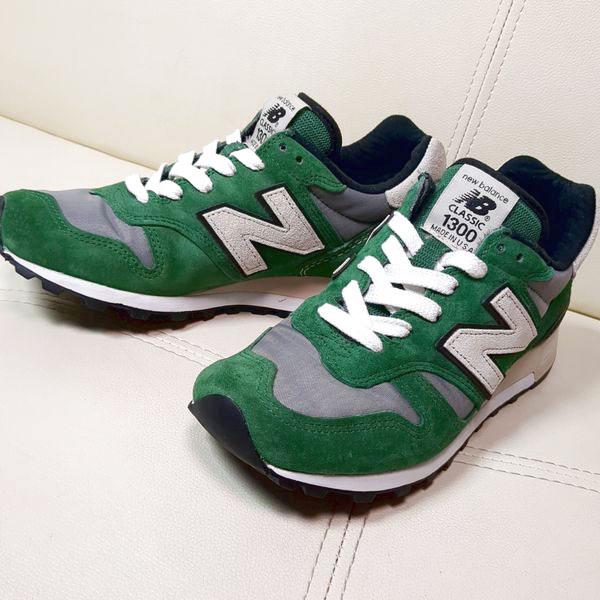 USA製 ニューバランス M1300AR 25.5cm US7.5 グリーン系 New Balance スニーカー シューズ スエード｜rarepacino2｜03