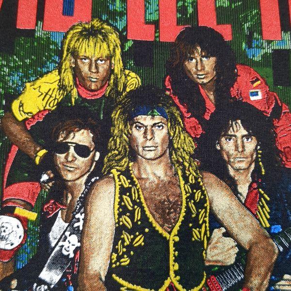 USA製 デイヴィッドリーロス ロックTシャツ L ヴィンテージ 80s David Lee Roth Skyscraper Tour スティーヴヴァイ ヴァンヘイレン｜rarepacino2｜07