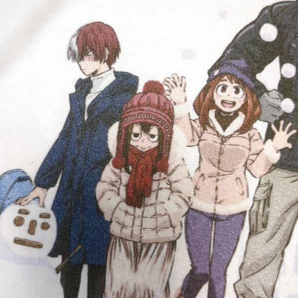 僕のヒーローアカデミア ゆきまつり 描き下ろし パーカー S ヒロアカ