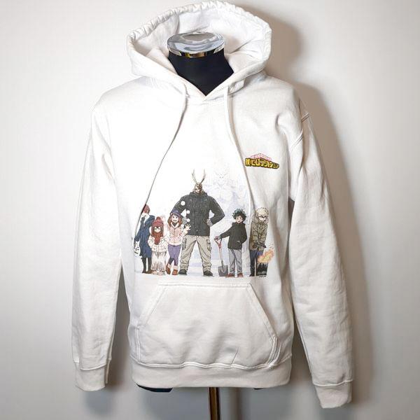 僕のヒーローアカデミア ゆきまつり 描き下ろし パーカー S ヒロアカ