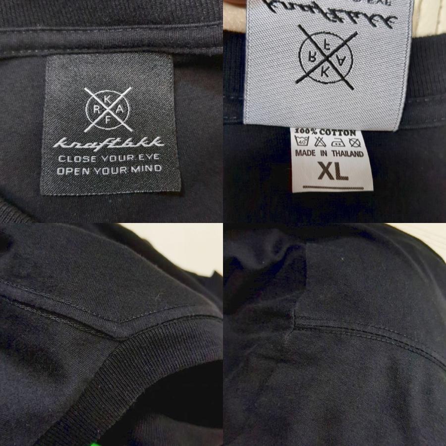 エヴァンゲリオン クラフトバンコク 長袖Tシャツ XL ロンT エヴァンゲリオン クラフトバンコク 長袖Tシャツ XL ロンT