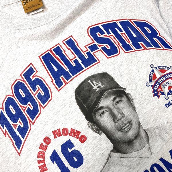 USA製 野茂英雄 ドジャース 1995 オールスターTシャツ L タグ付き