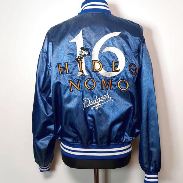 MLB スタジャンスタジアムジャンパードジャース野茂英雄刺繍レア