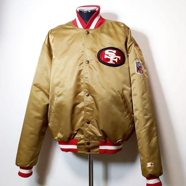 STARTER USA製 スターター 49ERS スタジャン XL STARTER USA製 スターター 49ERS スタジャン XL