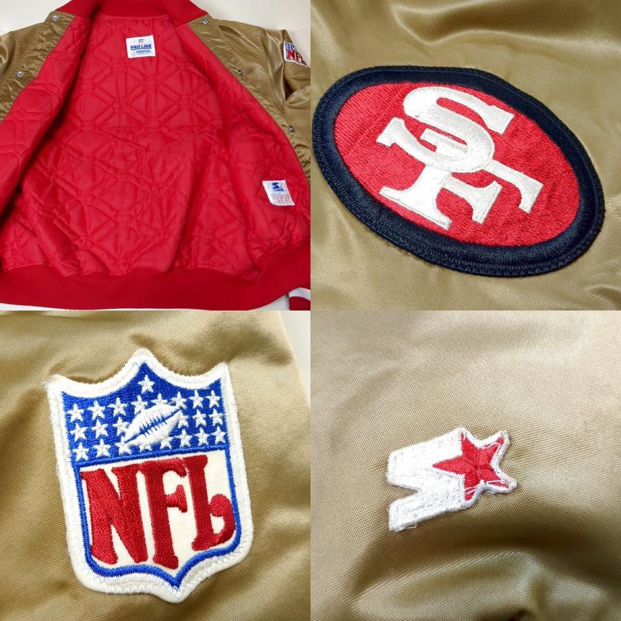 STARTER USA製 スターター 49ERS スタジャン XL STARTER USA製 スターター 49ERS スタジャン XL