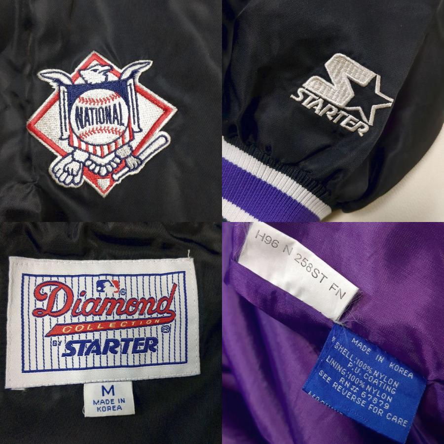 STARTER（スターター） ロッキーズ 中綿なし スタジャン M ナイロン