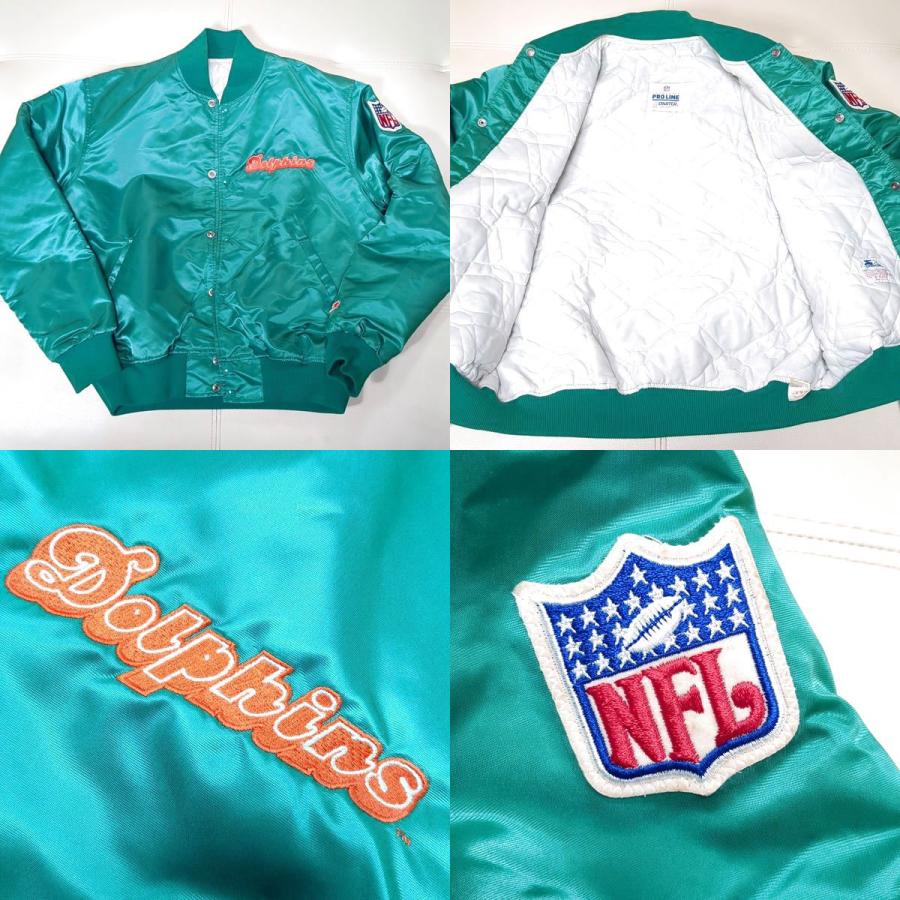 STARTER（スターター） USA製 ドルフィンズ スタジャン L ビッグ