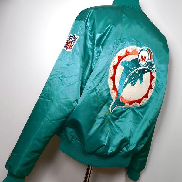 STARTER USA製 ドルフィンズ スターター スタジャン L ビッグワッペン