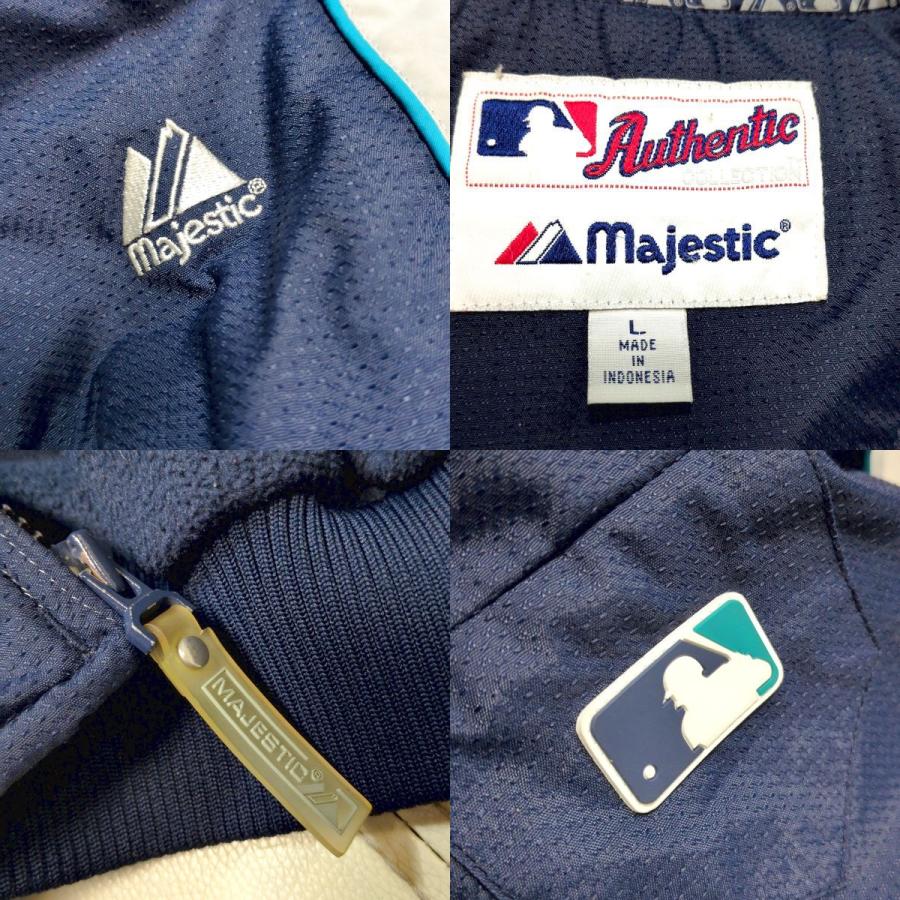 MAJESTIC マリナーズ マジェスティック ベースボールジャケット