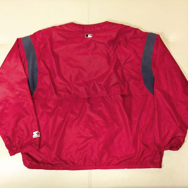 STARTER（スターター） インディアンス プルオーバー ナイロン