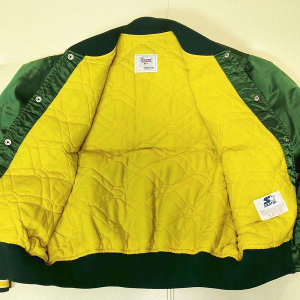 STARTER（スターター） USA製 アスレチックス スタジャン L 90s