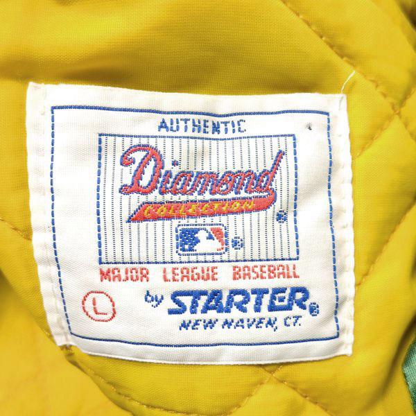 STARTER（スターター） USA製 アスレチックス スタジャン L 90s