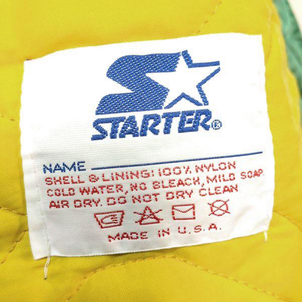 STARTER（スターター） USA製 アスレチックス スタジャン L 90s