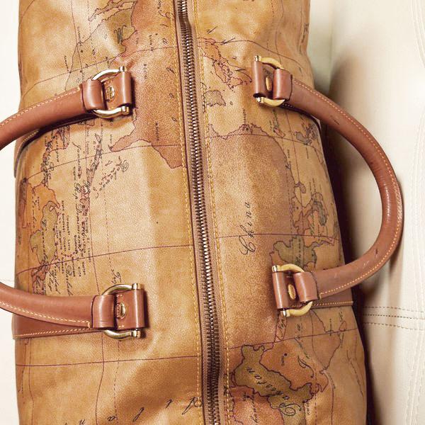 PRIMA CLASSE（プリマクラッセ） ボストンバッグ 大型 大容量 世界地図