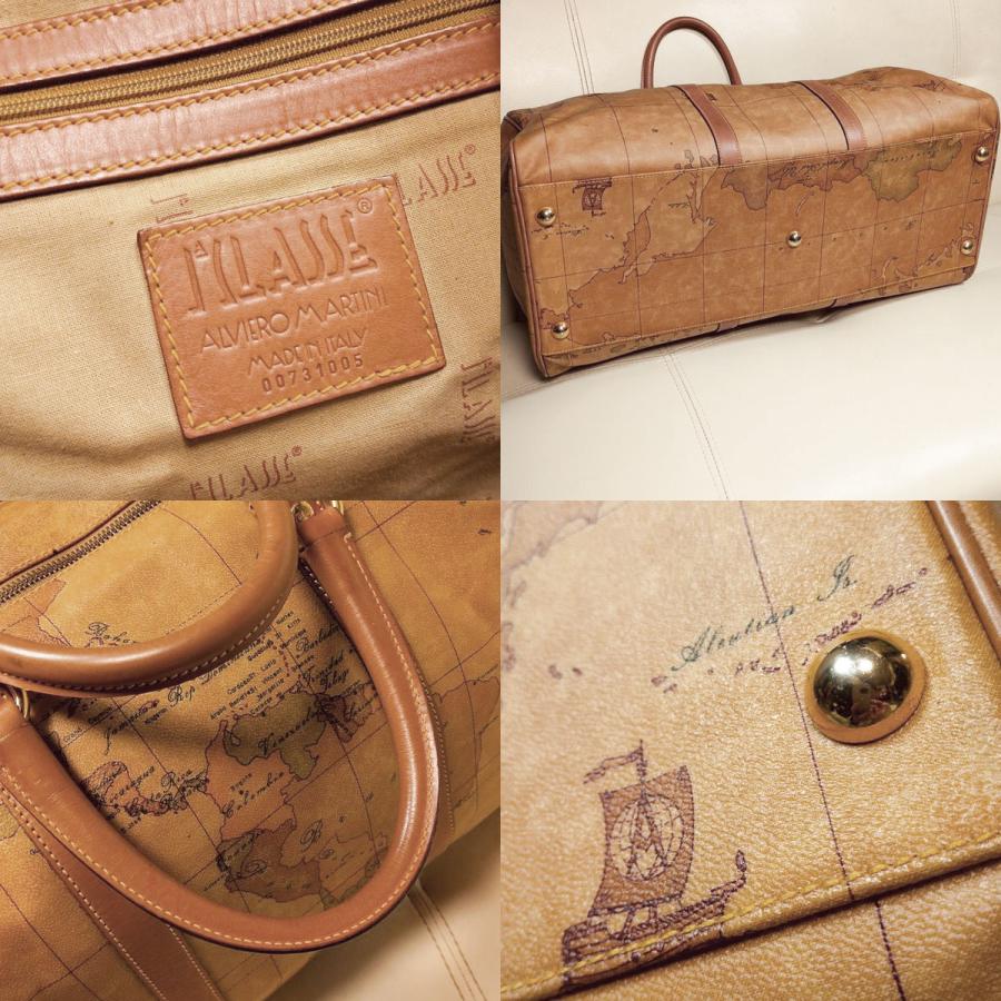 PRIMA CLASSE（プリマクラッセ） ボストンバッグ 大型 大容量 世界地図