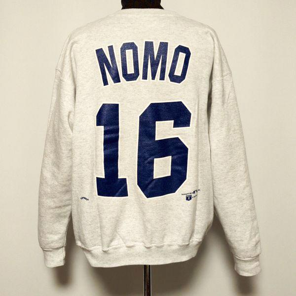 USA製 野茂英雄 ドジャース スウェット M トレーナー ナツメグミルズ
