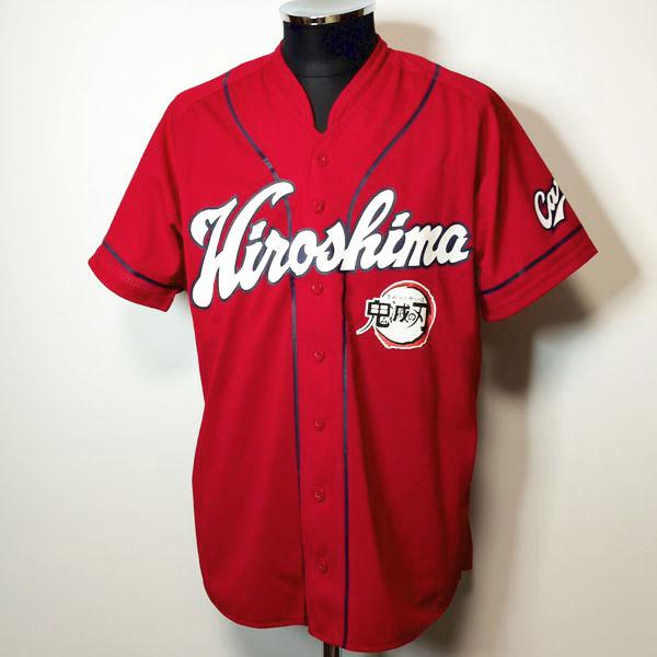 広島カープ 鬼滅の刃 蟲柱 胡蝶しのぶ レプリカユニフォーム M