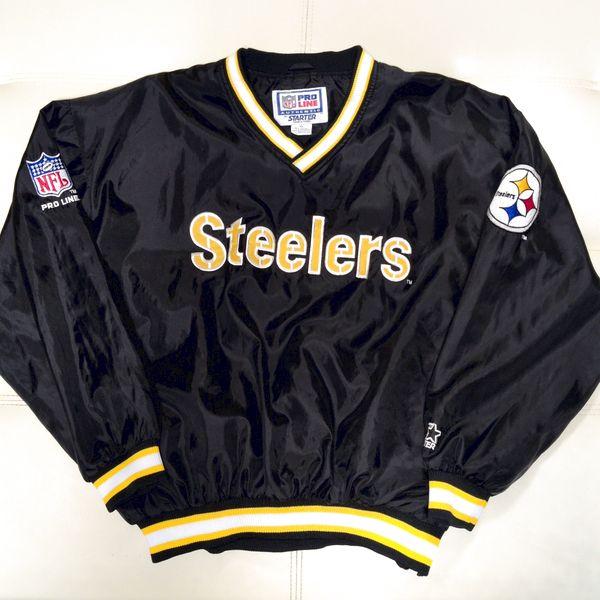 STARTER（スターター） NFL スティーラーズ プルオーバージャケット XL