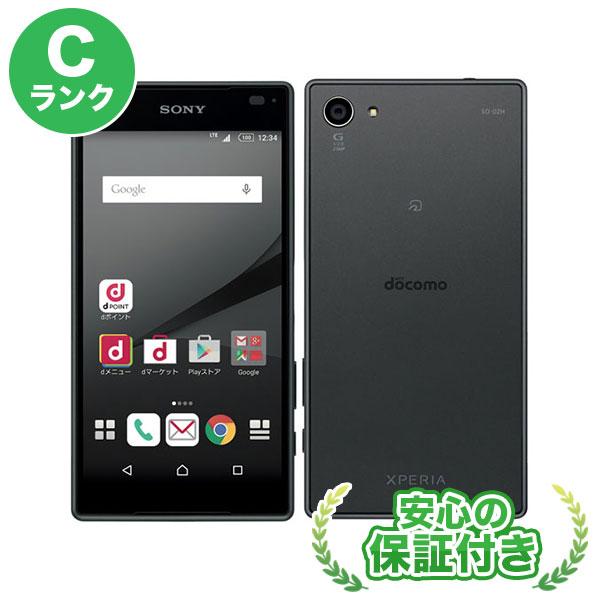 白ロム 中古 Docomo Xperia Z5 Compact So 02h ブラック 本体のみ Cランク Www Bushchicken Com