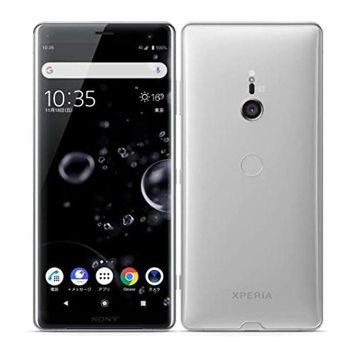 SoftBank SIMロック解除済み Xperia XZ3 801SO F ホワイトシルバー 本体 [Cランク] スマホ 中古 送料無料