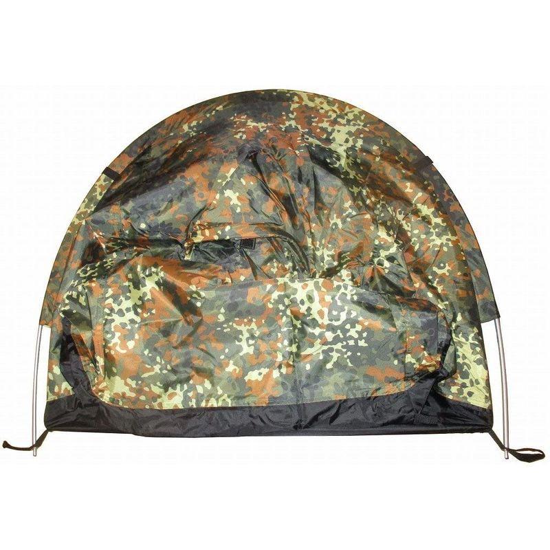 MFH テント 1人用 ARBER アルミフレーム 蚊帳付き - BW FLECKTARN Camo迷彩 テント 1人用 ARBER アルミフレーム 蚊帳付き BW FLECKTARN Camo迷彩 cm