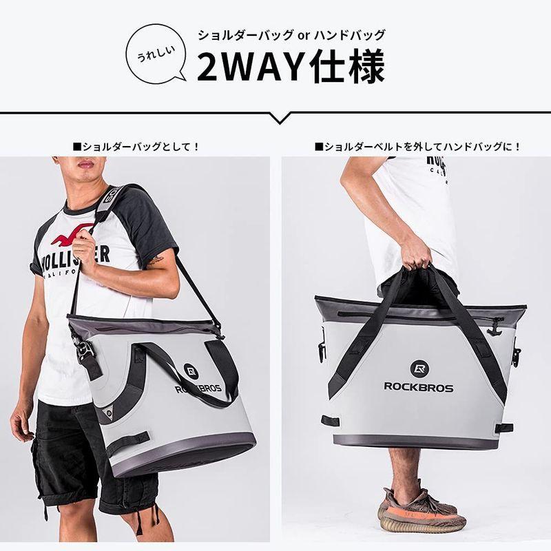 ROCKBROS(ロックブロス)クーラーバッグ 保冷バッグ 大容量 48時間保冷 キャンプ ソフトクーラー 22L アイス クーラーボックス 48時間保冷 ロックブロス クーラーバッグ 保冷バッグ 大容量 キャンプ ソフトクーラー 22L アイス クーラーボックス