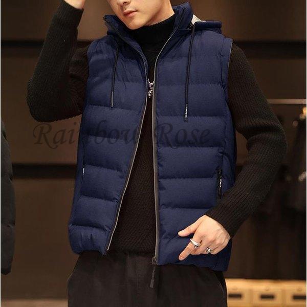 ダウンベスト ベスト メンズ 中綿ダウンベスト アウター 大きいサイズ 秋冬 中綿ベスト メンズ スウェット カジュアル トップス ジャケット おしゃれ かっこいい 1124manmj18 Rainbow Rose 通販 Yahoo ショッピング