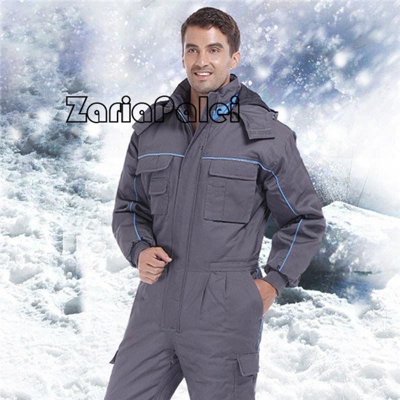 楽天 激安 防寒着 メンズ 作業着 ツナギ つなぎ 防水 極寒防寒服 極寒ブルゾン 冷凍庫 冷蔵庫 工場 帽子付き 中綿 最新の激安 Hopespeechtherapy Com