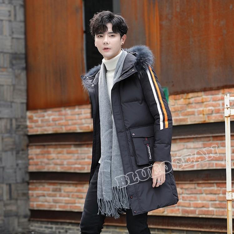 送料無料キャンペーン ロング丈 アウター コート 冬服 大人 ダウンジャケット メンズ服 ダウンコート 送料無料 メンズ ダウンコート 防寒 大きいサイズ ファッション 帽子付き コート アウター