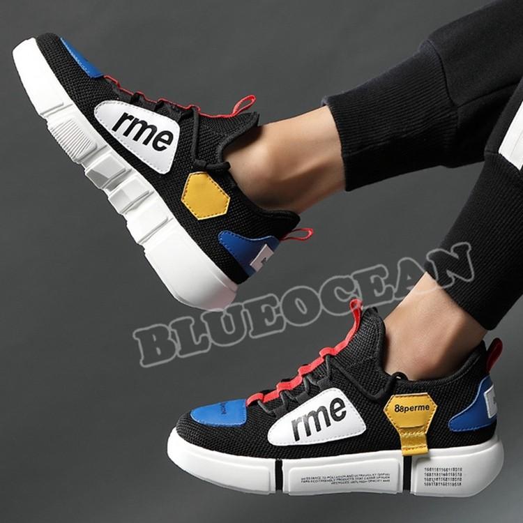 スニーカー メンズ ランニングシューズ ウォーキング トレッキングシューズ 厚底 疲れにくい 通気性 超軽量 スポーツ アウトドア かっこいい 靴 韓国風 春夏秋冬 Ypt Or Id