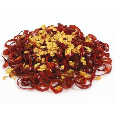 赤唐辛子（3mm輪切り/種つき） 300g入り : スパイスショップ