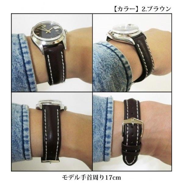 ヒルシュ＞ヘビーカーフ/ ロレックス/サブマリーナ/シードゥエラー