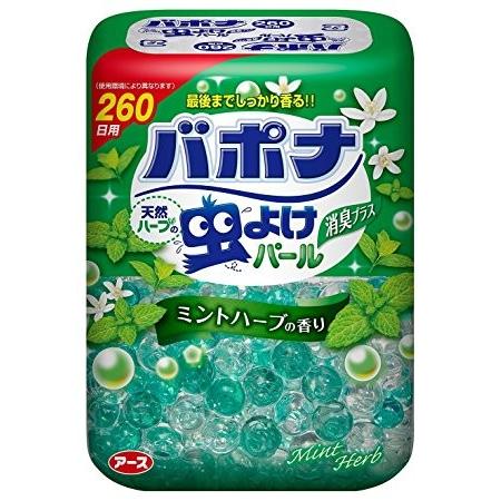 天然ハーブの虫よけパール 260日用 ミントハーブの香り 虫除け芳香消臭剤 ユニバーサルドラッグe Shop 通販 Yahoo ショッピング
