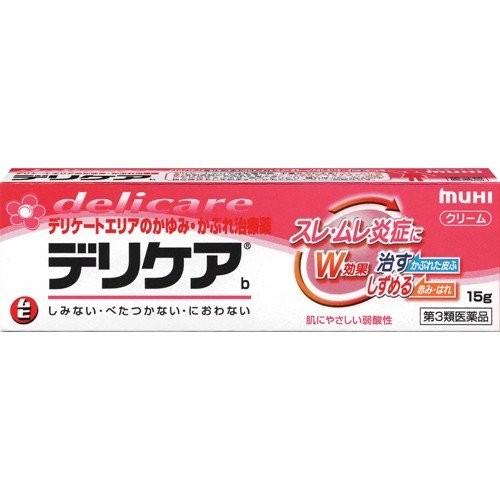 デリケア 15g かゆみ止め スレ ムレ デリケートゾーン 第3類医薬品