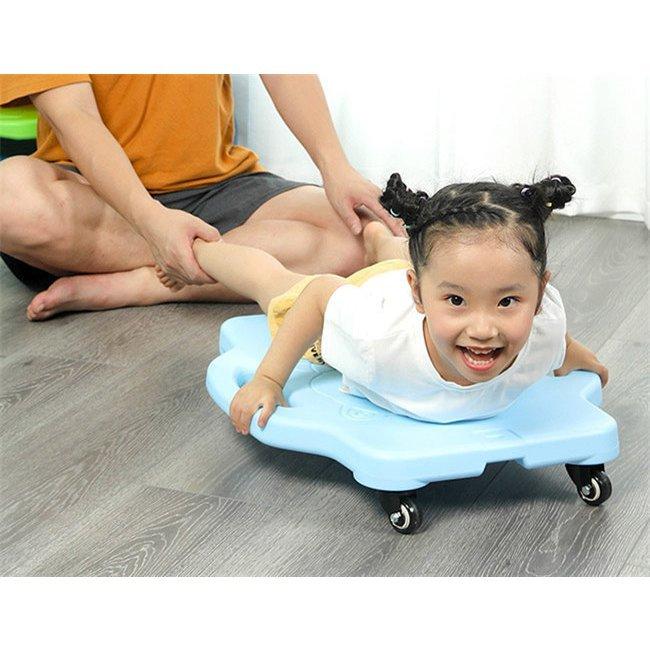 バランスボード キャスターボード子供用 バランス遊具 バランス感覚 キャスター付き 安全ハンドル付 牽引縄付 室内 屋外 体幹トレーニング 平均台 遊び 運動器具 ラシニコ 通販 Yahoo ショッピング