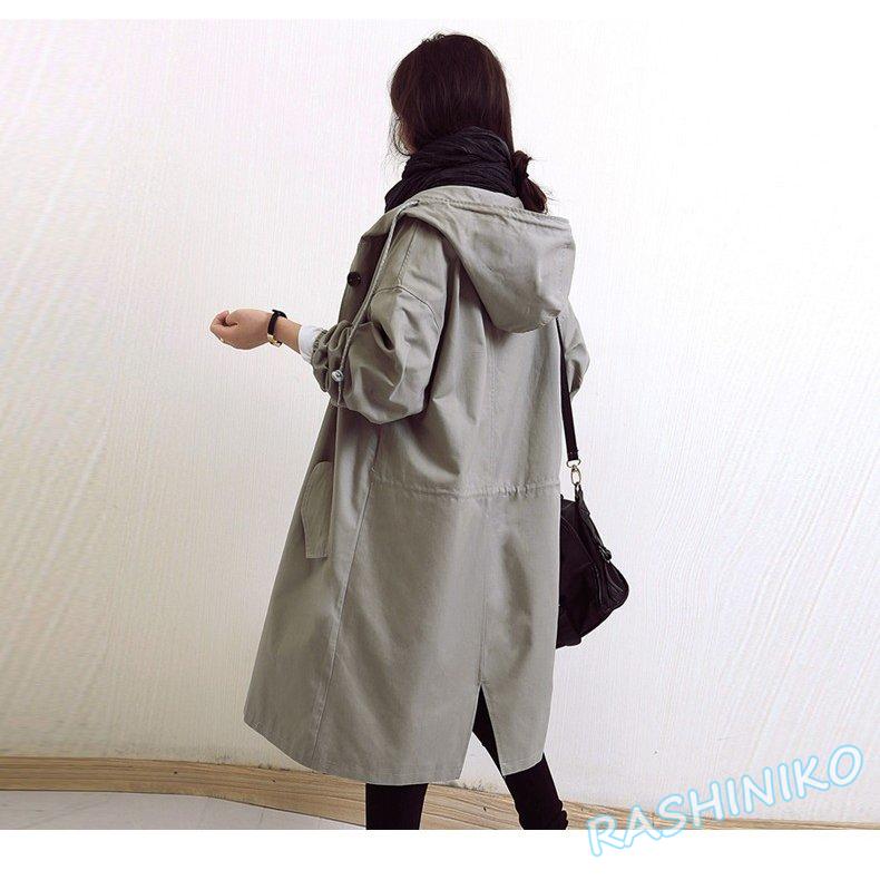 全日本送料無料 モッズコート レディース ロングコート パーカー フード スタンドカラー 薄手 ライト シンプル 秋冬 Good Clothes モッズ ミリタリーコート サイズ 色 Mブラック Www Oroagri Eu