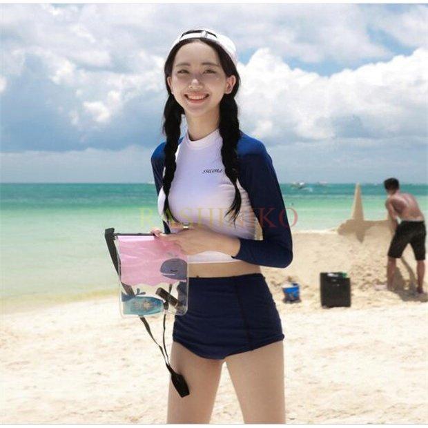 期間限定送料無料 水着 レディース ビキニ 体型カバー ラッシュガードス 夏 通販 可愛い満点 ママ水着 今が旬 セクシー 三角ビキニ