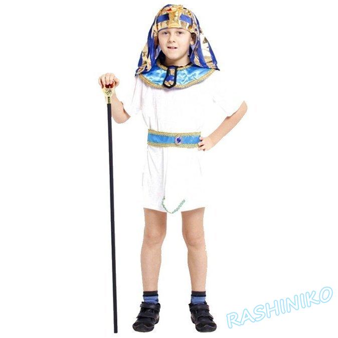 人気ブラドン 民族衣装 子供用 キッズ コスプレ衣装 エジプト ハロウィン コスチューム Yw04 児童 学園祭 学校祭 Cosplay 仮装 Halloween衣装 仮装 パーティー服 キャラクター衣装 サイズ M Adenuniversity Ec