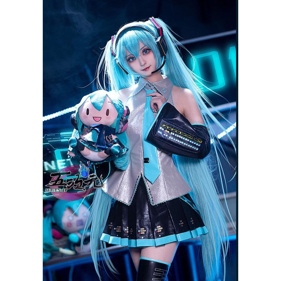 初獣猫 ボーカロイド コスプレ 初音ミク コスチューム 通常V コスプレ
