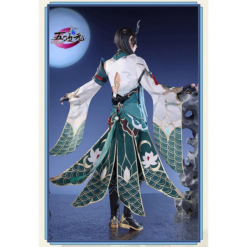 崩壊スターレイル 丹恒 飲月 コスプレ フルセット ヴィッグ 靴