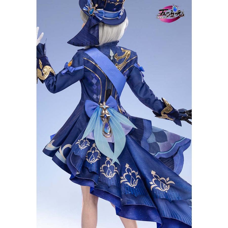 原神 フリーナ 白 コスプレ 猫と三丁目 新発売 猫屋小舗 原神 コスプレ フリーナ?プネウマ 水神 衣装