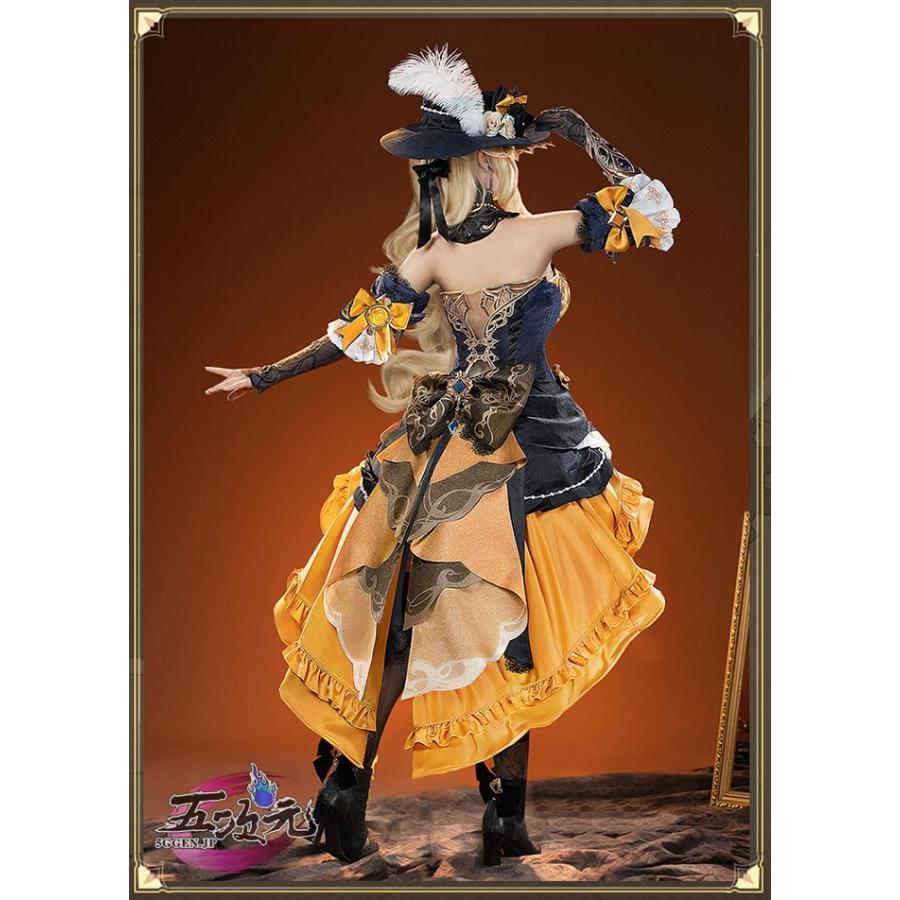 猫屋小舗 原神 コスプレ ナヴィア 衣装 ※ウィッグ 鞋 傘