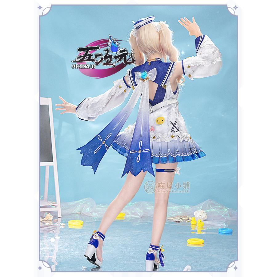 猫屋小舗 原神 コスプレ バーバラ 水着 新スキン 新衣装 ※ウィッグ 靴 追加