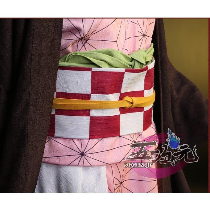 三分妄想 鬼滅の刃 竈門禰豆子(ねずこ) コスプレ衣装 ※